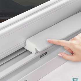 Resim 1 Rulo Z-Şekilli Plastik Pencere Sızdırmazlık Şeridi - Kolay Kurulum, Rüzgar Geçirmez, Ses Geçirmez, Kaydırılabilir Pencereler İçin, Dayanıklı Kapı ve Pencere Sızdırmazlığı, Ses Yalıtımı, Noel Hediyesi 