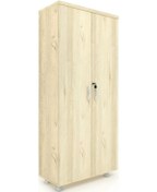 Resim Modüler Dünyası Tam Kapak Kitaplık Dosya Dolabı Meşe - 80X38X188 Meşe 
