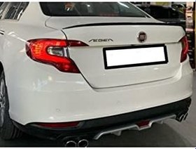 Resim Spoiler Fiat Egea İle Uyumlu Bagaj Üzeri Çıta - Spoiler Pianoblack - Parlak Siyah + Çift Taraflı Bantlı 