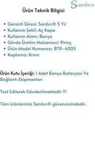 Resim Sardıcı Mars Banyo Duş Bataryası 