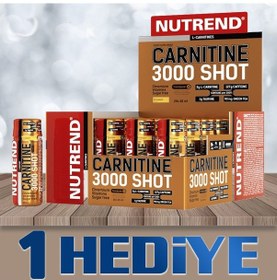 Resim Nutrend L-Carnitine Shot 3000 Mg. 60 Ml. X 20 Ampül 