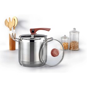 Resim Bonera Vita 6lt Paslanmaz Çelik Düdüklü Tencere 