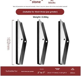 Resim Geeksen 3 Ayaraklı Otomobil Silindir İç Çap Taşlama Makinesi - 4 İnç Taş İle Yüksek Verimli Zımparalama Aracı 