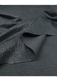 Resim Siyah Üzeri Parlak Sıvamalı Jarse Kumaş En 150 Cm X Boy 270 Cm -9961 10 