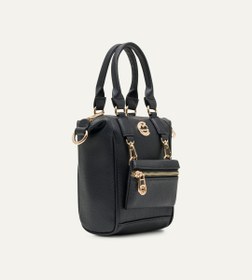 Resim Bella Siyah E. Deri Bebek Çantası 