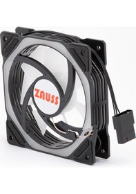 Resim Zauss ZX-300 Sekizgen RGB 12 CM Kasa Fanı 