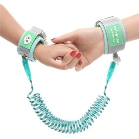 Resim Babyplay Karanlıkta Parlayan Anahtar Kilitli Çocuk Gezinme Önleyici Bileklik (Yurt Dışından) 