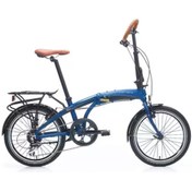 Resim Carraro Flexi Comfort Katlanır Bisiklet 8 Vites Mat Navy Mavi 
