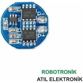 Resim 2s 5a Lityum Batarya Koruma Kartı Aşırı Şarj, Aşırı Deşarj, 7a Max Akım Limiti 