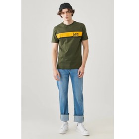 Resim Lee Bisiklet Yaka Erkek T-shirt L211918801 (L211918801) 