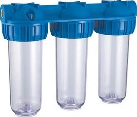 Resim Daire Girişi Su Arıtma Filtre Kabı İçi Boş Filtresiz 3/4" 