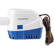 Resim 750gph-24v Mavi Otomatik Sintine Pompası Dalgıç Su Elektrikli Pompa Yat Deniz Tekne İçin 