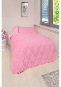 Resim Welsoft Yorgan Tek Kişilik 155 220 Yorgan-pembe 