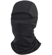 Resim Motosiklet Tam Yüz Maskesi Balaklava Siyah 9 