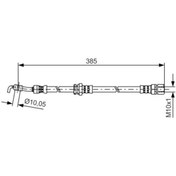 Resim Esse Otomotiv - Lacetti Fren Hortumu Arka Sol 04- Bch 1987481385 96404803 
