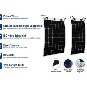 Resim Teknovasyon Arge 170w Watt Esnek Flexible Güneş Paneli 