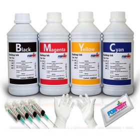 Resim FORPRİNT CANON YAZICILAR İÇİN UYUMLU KARTUŞ DOLUM MÜREKKEP SETİ 4X1000ml 