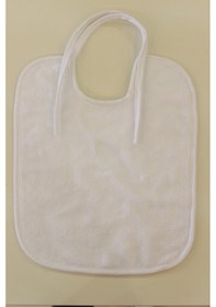 Resim Triga Kadife Bebek Mama Önlüğü 25x30 cm Havlu Biyeli Mama Önlüğü 