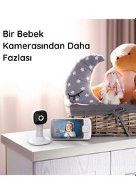 Resim Hubble Nursery Pal Cloud Dijital Bebek Kamerası 