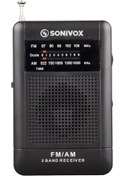 Resim Sonivox VS-R115 Mini Fm Radyo Siyah 