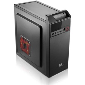 Resim POWERBOOST VK-B003S ATX 300W Kulplu Shiny Piano Panel Kurumsal KASA 