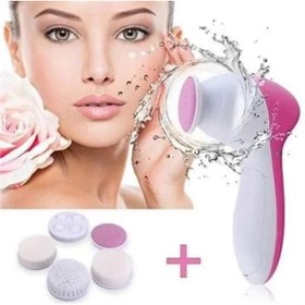 Resim Epilons Pilli Yüz Cilt Temizleme Cihazı Siyah Nokta Peeling Fırça Seti Vücut Yüz Bakımı Masaj Aleti 