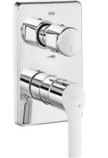 Resim Eca Luna Ankastre Duş Banyo Bataryası Sıva Üstü 2 Yollu 102167206-kde 