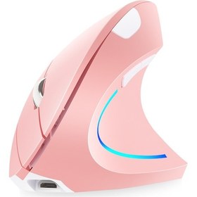 Resim Geeksen 2.4 G Bt Çift Modlu Kablosuz Dikey Mouse 