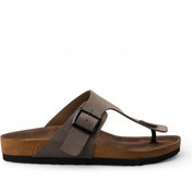 Resim ELİT SHOES Ortapedik Taban Parmak Arası Erkek Terlik KM55501 