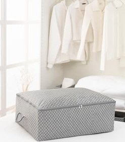 Resim Büyük Boy Baza Altı Yastık Yorgan Kazak Hurcu / 62x46x22 