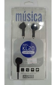 Resim Auris Silikonlu - Mikrofonlu - Kablolu Kulaklık 