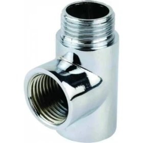 Resim Delikli Krom Batarya Uzatma 3/4 