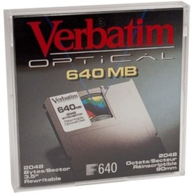 Resim Sony Verbatım 91250, 3.5 640mb Kapasiteli Manyetik Optik Disk 