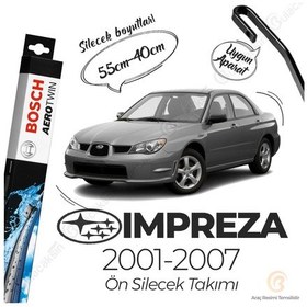 Resim Subaru Impreza Muz Silecek Takımı 2001-2007 Bosch Aerotwin N11.4918 