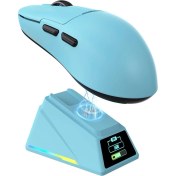 Resim Ajazz AJ159 Apex 8k Oyun Mouse, 3 Modlu Tft Ekranlı Manyetik Şarj İSTASYONU,PAW3950 Sensör, 56 Gram 