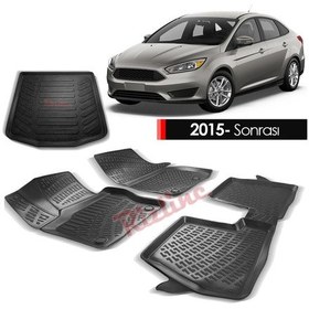Resim Ford Focus 3 Paspas Bagaj Havuzu Sd 3D Rizline Havuzlu 2015- 