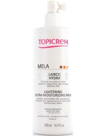 Resim Topicrem Mela Lightening Ultra Moisturizing Süt 500 ML 