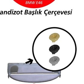 Resim Bmw E46 Pandizot Başlık Çerçevesi Siyah 