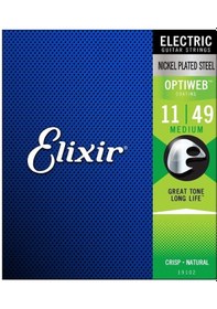Resim Elixir 011-049 Optiweb Elektro Gitar Teli 19102 