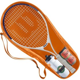 Resim Wilson Roland Garros Elite 23 Çocuk Tenis Raketi, Suluk Ve Top Seti Wr149210f 