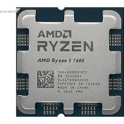 Resim Ryzen 5 7600, 3.80GHZ, 32MB Önbellek, Am5 Soket, Kutusuz, Fansız Işlemci 