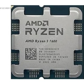 Resim Ryzen 5 7600, 3.80GHZ, 32MB Önbellek, Am5 Soket, Kutusuz, Fansız Işlemci 
