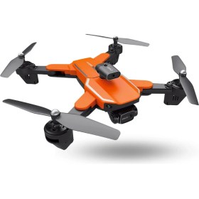 Resim Büro Ev Ofis Hediyesi Için 30X30X5CM LED Işıklı 4K Çift Kameralı Drone 