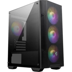 Resim Daisy Home Msı Mag Forge M100A Akrilik Mesh 4X120MM Auto Rgb Fan USB 3.2 Micro-Atx Tower Gaming (Oyuncu) Kasa 