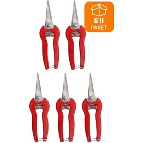 Resim Gcn Bağ Makası Bitki Çiçek Narenciye Üzüm Budama Makası 19 Cm 5 N11.984 