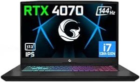 Resim Game Garaj Slayer3 10XL-4070 C2 i7-13700H 32GB 1TB SSD RTX4070 8GB 17.3" FHD IPS 144Hz Free DOS Oyuncu Dizüstü Bilgisayar, Çanta Hediyeli 