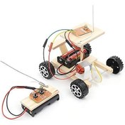 Resim Montaj Araba Modeli Dıy Montajlı Rc Araba Oyuncak Elektrikli 