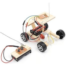 Resim Montaj Araba Modeli Dıy Montajlı Rc Araba Oyuncak Elektrikli 