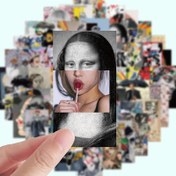 Resim 50 adet Modern Sanat Dergisi Graffiti Dekorasyon Stickerleri, PVC Malzeme, Kendinden Yapışkanlı, Mat Bitiş, Düzensiz Şekil, Plastik Yüzeyler için Uygun, Günlük Aksesuarlar, Ticari Kartlar, Tabletler, Dizüstü Bilgisayarlar, Kaykaylar, Gitarlar, Su Şişeleri 