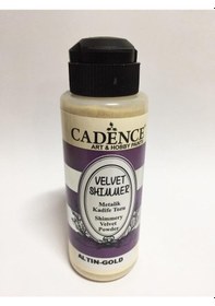 Resim Cadence Velvet Metalik Kadife Tozu 120Ml Altın 